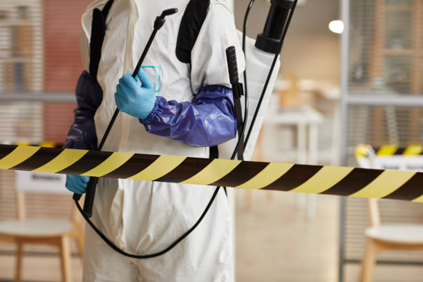 Professional Biohazard Cleanup technician working in Sunnyside, WA